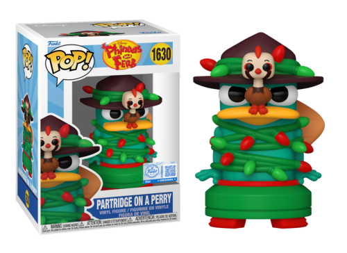 Outlet Partridge On A Perry 1630 Phineas and Ferb  Funko POP! Vinyl