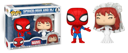 Spider-Man and MJ 2 pack Marvel Funko POP! Vinyl 