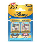 Funko Bitty Pop! 2-pack: Disney - Mickey & Minnie Vinyl Figures