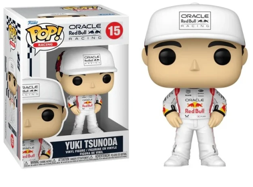  Yuki Tsunoda 15  Oracle Red Bull F1 Funko POP! Vinyl 