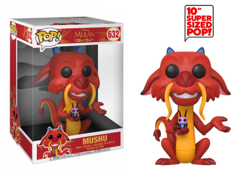 Mushu 632 Mulan Disney  Funko POP! Vinyl  JUMBO 10' calowy