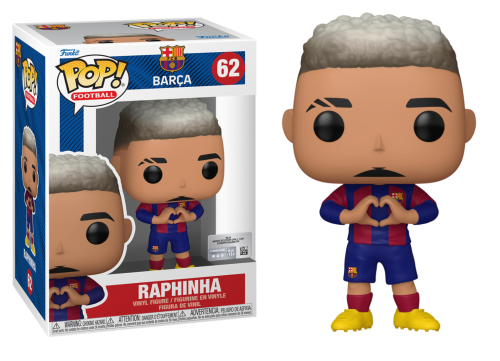 Outlet Raphinha 62 Barcelona  Football  Funko POP! Vinyl 