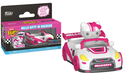 Funko Bitty Pop! Rides: Hello Kitty in Racecar - Vinyl Figures