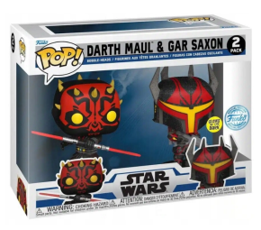 Darth Maul & Gar Saxon - 2-Pack Star Wars Funko POP! Vinyl