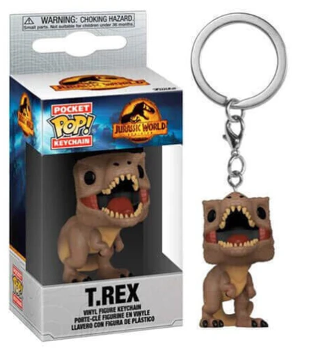 T-Rex Jurassic Park Funko Brelok Pocket POP! 