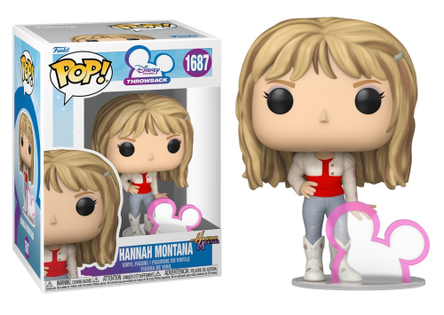 Hannah Montana with Disney Icon 1687 Disney Throwback Funko POP! 