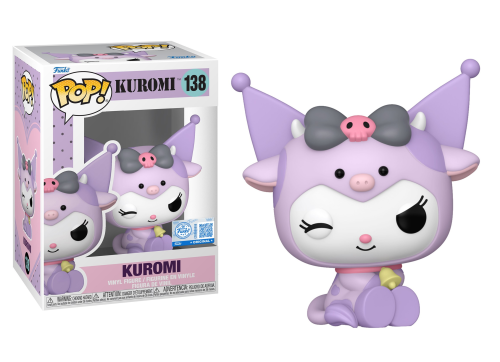 Kuromi in Cow Cosplay (SE) 138 Kuromi Sanrio Funko POP! 