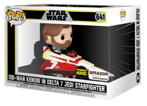 Obi-Wan in Delta 7 - Amazon Excl. 641 Star Wars Funko POP! 