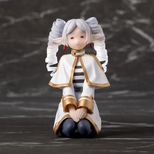 Frieren: Beyond Journey's End PM Perching PVC Statue SEGA "I have ringlets now" Clear Ver. Exclusive