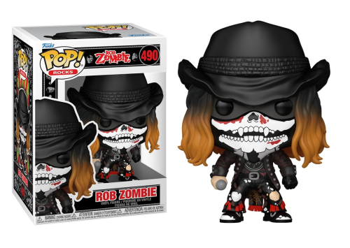 Rob Zombie with Bandana 490 Funko POP! Rocks