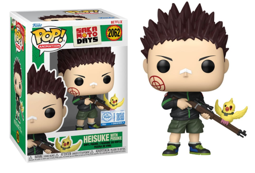Heisuke with Piisuke 2062 Sakamoto Days Funko POP! Vinyl  
