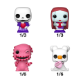 Valentines Nightmare Before Christmas 2,5 cm - Bitty Funko POP! Valentines Pudełko niespodzianka