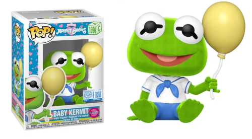Baby Kermit 1696 flocked The Muppets Funko POP! Vinyl  
