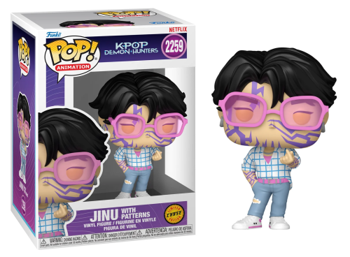 Jinu with Patterns 2259 CHASE - KPop Demon Hunters Funko POP!