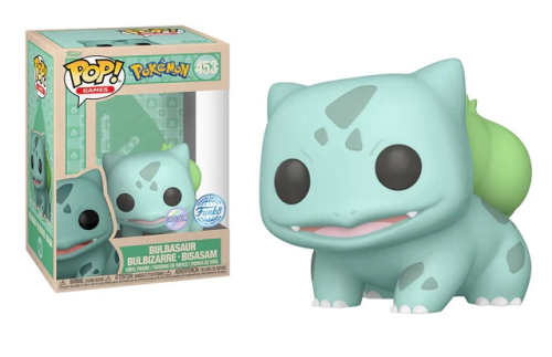 Bulbasaur (Soft Color) 453 Pokemon Funko POP! Vinyl