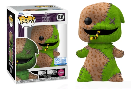 Oogie Boogie 1634 Flocked Nightmare Before Christmas Disney Funko POP! Vinyl 