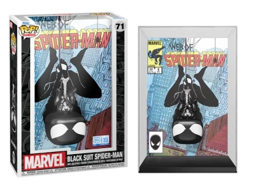 Black Suit Spider-Man 71 Cover Marvel Funko POP!