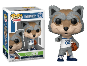 Crunch 14 Minnesota Timberwolves NBA Mascots Funko POP!