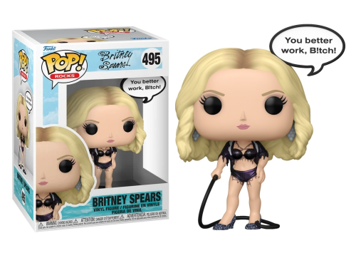 Britney Spears (You better Work, Bitch!) 495 Rocks Funko POP! Vinyl