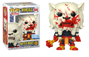 Battle Beast 54 Chase Invincible Funko POP! 