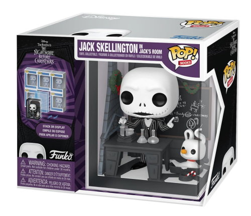 Jack Skellington in Jack's Room  - Disney Nightmare Before Christmas Funko POP! Nooks