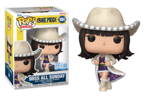 Miss All Sunday 1884 Live Action One Piece Funko POP