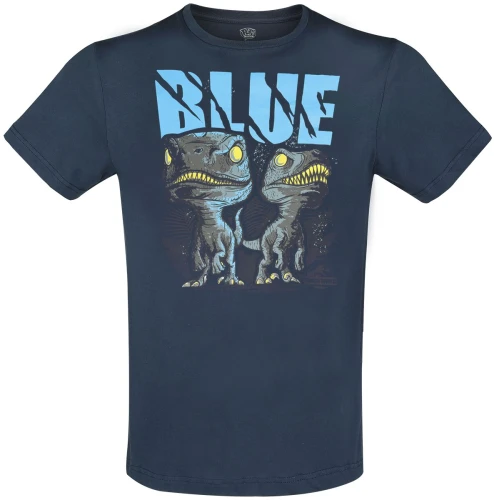 JURASSIC PARK - Blue The Raptor - T-Shirt POP (M) Funko
