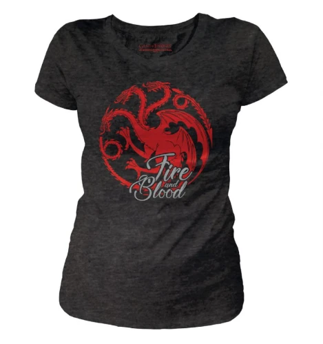 Koszulka Game of Thrones Fire & Blood rozmiar S