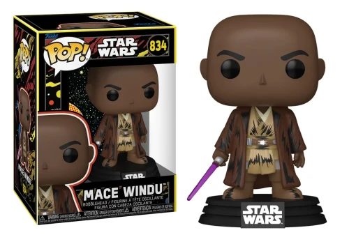 Mace Windu 834 Retro Star Wars Funko POP! Vinyl