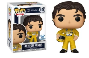 Ayrton Senna 10 Formula 1 Racing Funko POP! Vinyl