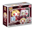 2 Pack- Charlie & Vaggie Keychain HAZBIN HOTEL Funko Brelok Pocket POP! breloki