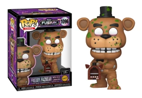 Freddy Fazbear with Pizza Launcher 1096 CHASE Funko Fusion POP! 
