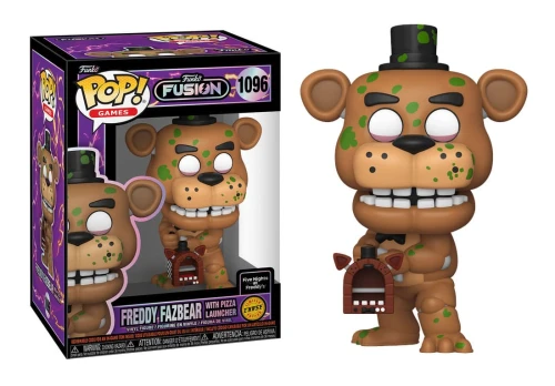 Freddy Fazbear with Pizza Launcher 1096 CHASE Funko Fusion POP! 