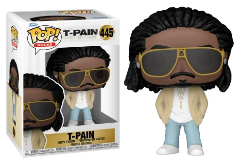 T-PAIN 445 Rappa Ternt Sanga  Funko POP! Vinyl Rocks