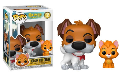 Dodger with Oliver 1705 OLIVER & COMPANY Funko POP! 
