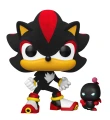 Shadow with Dark Chao (Flocked) 1151 Sonic the Hedgehog Funko POP! 