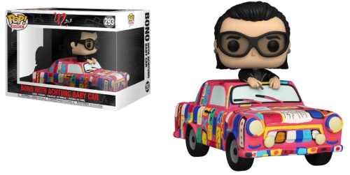 Bono with Achtung Baby Car 293 U2 Rocks POP!