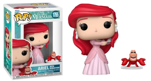 Ariel with Sebastian 1755 THE LITTLE MERMAID Funko POP! Vinyl  