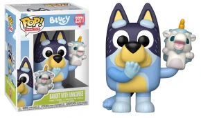 Bandit with Unicourse 2371 BLUEY  Funko POP! Vinyl 