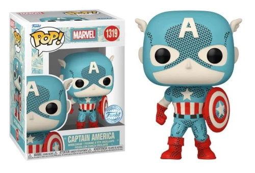 Captain America 1319 (AthensCon Exclusive) Marvel Funko POP! Vinyl