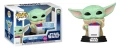 Grogu 825 Flocked Star Wars Funko POP! Vinyl