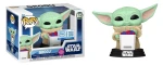 Grogu 825 Flocked Star Wars Funko POP! Vinyl