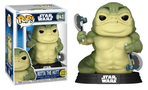 Rotta The Hutt 843 GITD Star Wars Funko POP! Vinyl