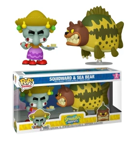 Squidward & Sea Bear  2-Pack Spongebob  Funko POP!