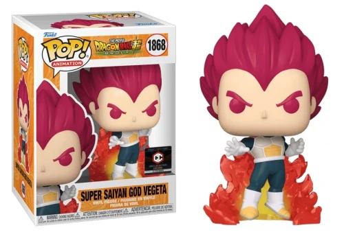 Super Saiyan God Vegeta 1868 Chalice Collectibles Dragon Ball Super: Broly  Funko POP! Vinyl