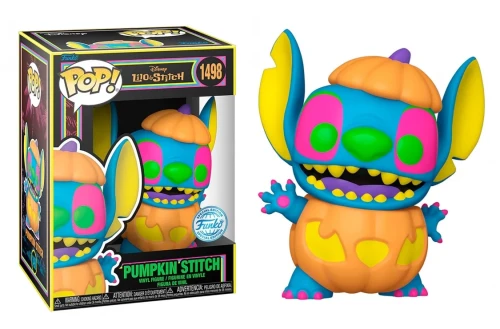 Pumpkin Stitch 1489 (Black Light) Disney Lilo & Stitch Funko POP!