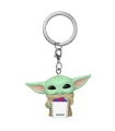 Grogu with Snack Star Wars  Funko Brelok Pocket POP!