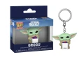 Grogu with Snack Star Wars  Funko Brelok Pocket POP!