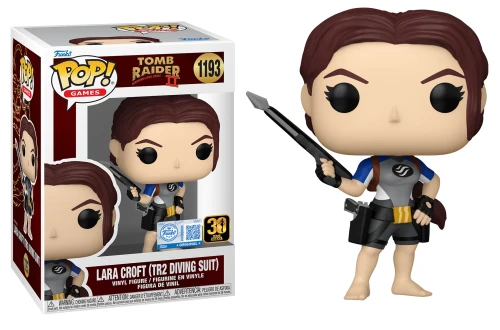 Lara Croft (TR2 Diving Suit) 1193 Tomb Raider II Funko POP! Vinyl
