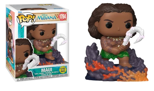 Maui 1764 GITD Moana Disney Funko POP! Vinyl 